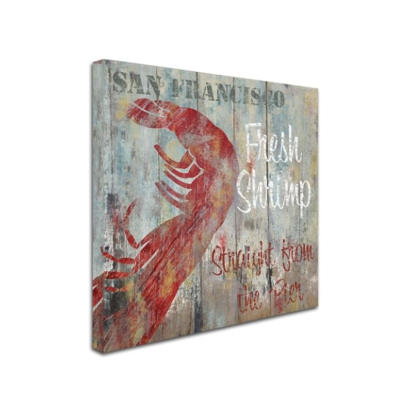 Color Bakery 'Restaurant Seafood I' Canvas Art,24x24